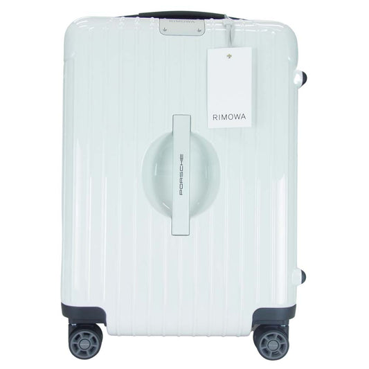 RIMOWA リモワ 8229058391 × PORSCHE ポルシェ 32L PTS Multiwheel 2.0M マルチホイール キャリーケース ホワイト系【新古品】【未使用】【中古】