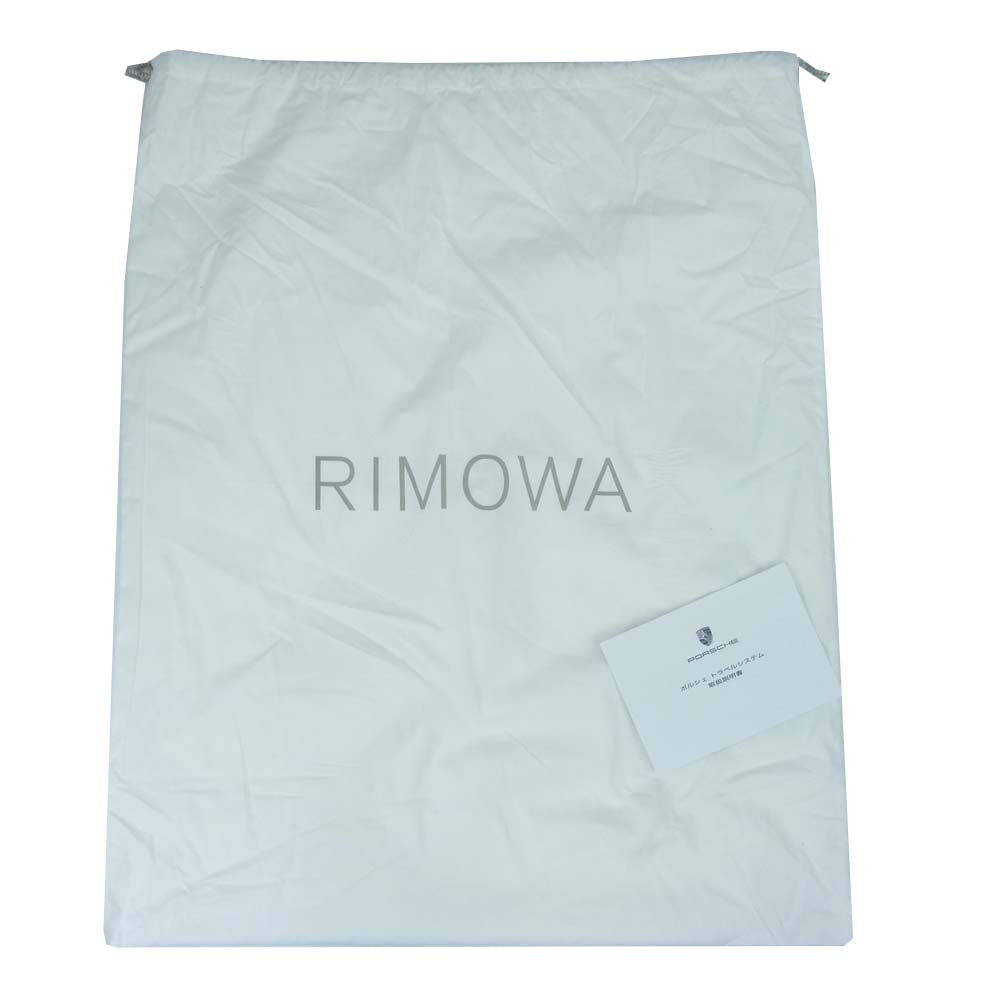 RIMOWA リモワ 8229058391 × PORSCHE ポルシェ 32L PTS Multiwheel 2.0M マルチホイール キャリーケース ホワイト系【新古品】【未使用】【中古】