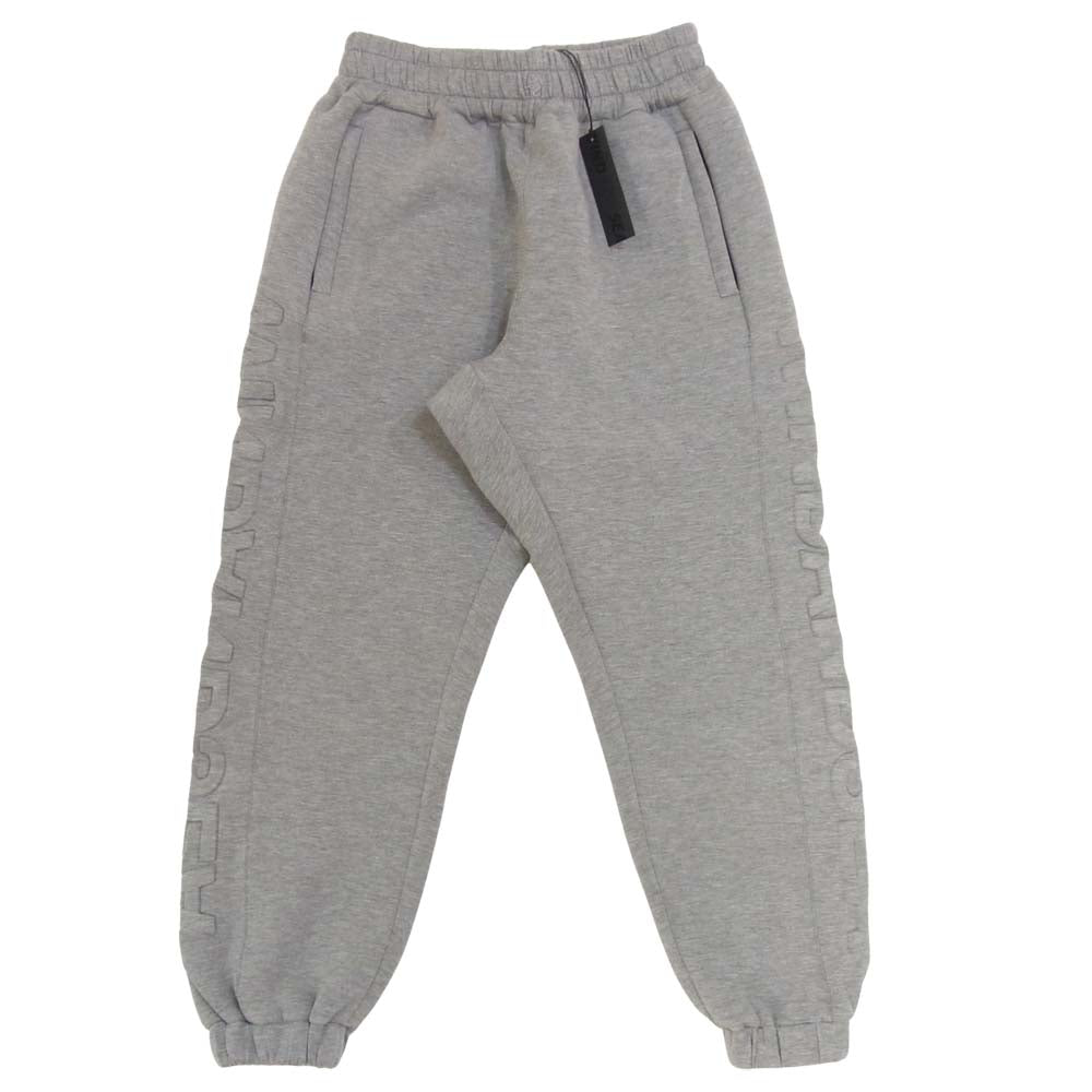ウィンダンシー 21SS WDS-JER-08 WDS INVERT CBK-JERSEY EASY PANTS? イージー スウェット パンツ グレー系 M【新古品】【未使用】【中古】