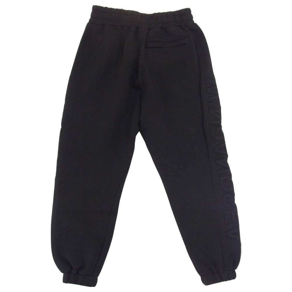 ウィンダンシー 21SS WDS-JER-08 WDS INVERT CBK-JERSEY EASY PANTS? イージー スウェット パンツ ブラック系 L【新古品】【未使用】【中古】