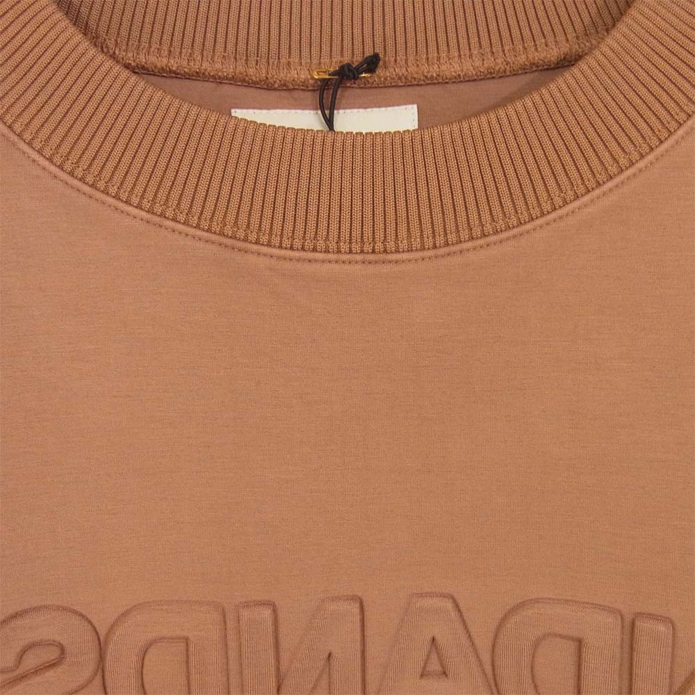 ウィンダンシー 21SS WDS-JER-06 WDS INVERT CBK JERSEY CREW NECK クルー ネック スウェット ブラウン系 L【新古品】【未使用】【中古】