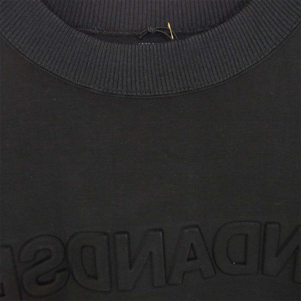 ウィンダンシー 21SS WDS-JER-06 WDS INVERT CBK JERSEY CREW NECK クルー ネック スウェット ブラック系 M【新古品】【未使用】【中古】