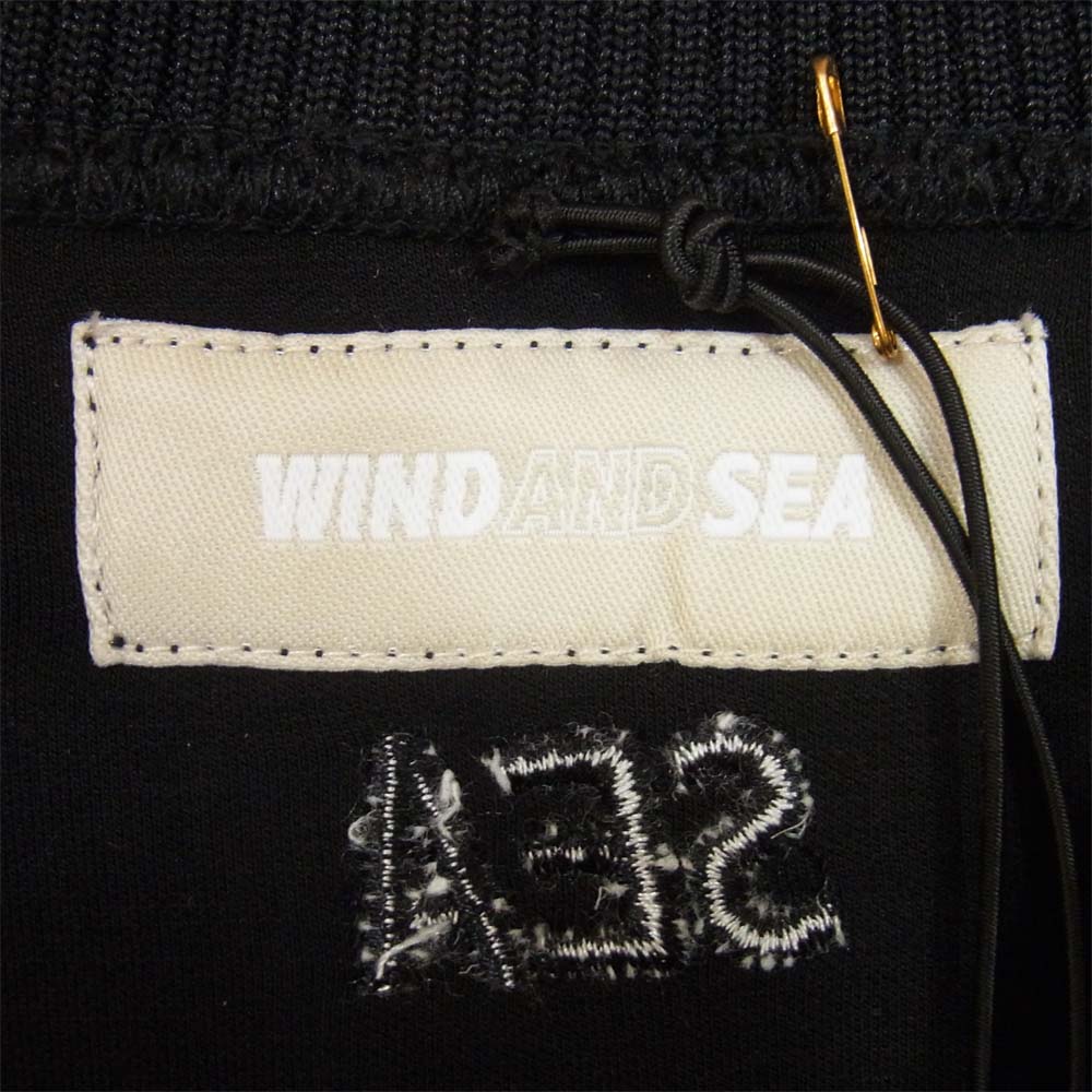 ウィンダンシー 21SS WDS-JER-06 WDS INVERT CBK JERSEY CREW NECK クルー ネック スウェット ブラック系 M【新古品】【未使用】【中古】