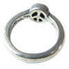 BILL WALL LEATHER ビルウォールレザー X-Small Peace Sign Ring スモール ピース サイン リング シルバー系 9号程度【中古】