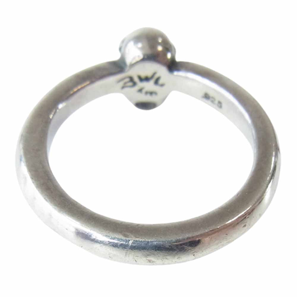 BILL WALL LEATHER ビルウォールレザー X-Small Skull Ring スモール スカル リング シルバー系 9号程度【中古】
