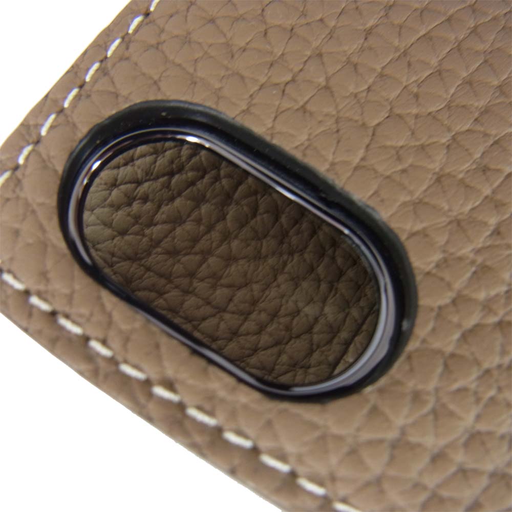 ボナベンチュラ BODTXM-ETGG DIARY CASE for iPhone Xs Max 手帳型 アイフォン ケース ブラウン系【新古品】【未使用】【中古】