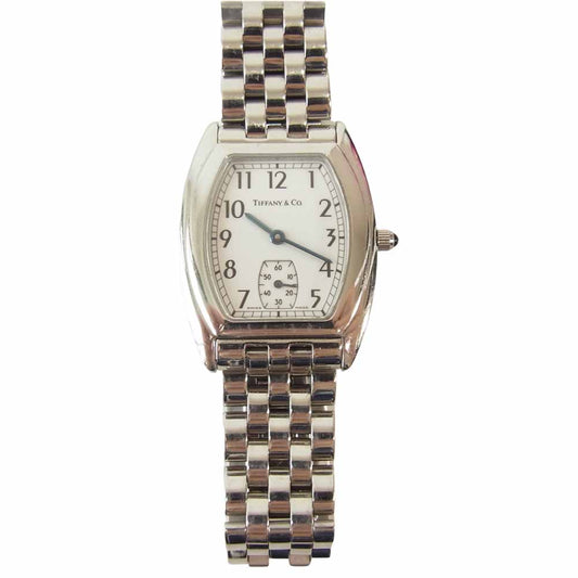 TIFFANY&Co. ティファニー 930293801 スモールセコンド クラシック トノー 腕時計 シルバー系【中古】