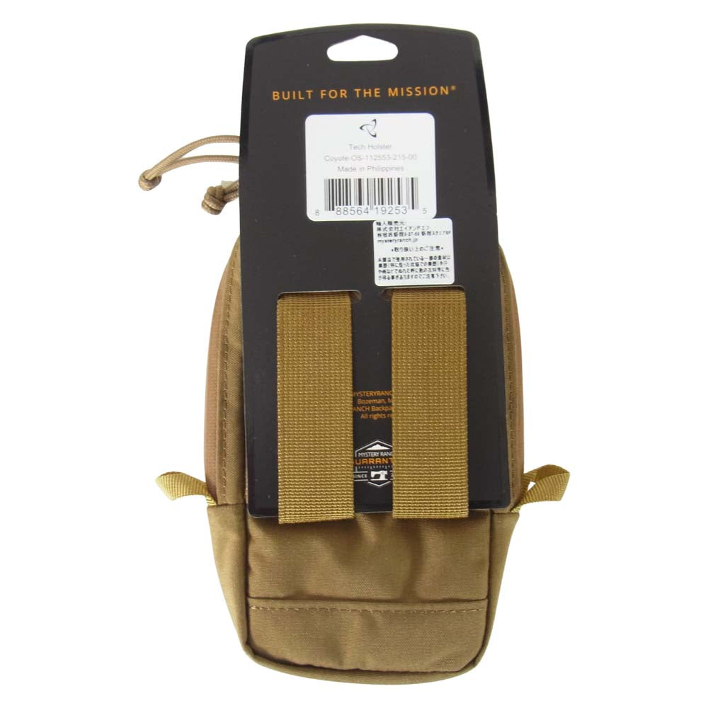MYSTERY RANCH ミステリーランチ TECH HOLSTER テックホルスター 携帯ホルダー スマホケース ポーチ ブラウン系【新古品】【未使用】【中古】