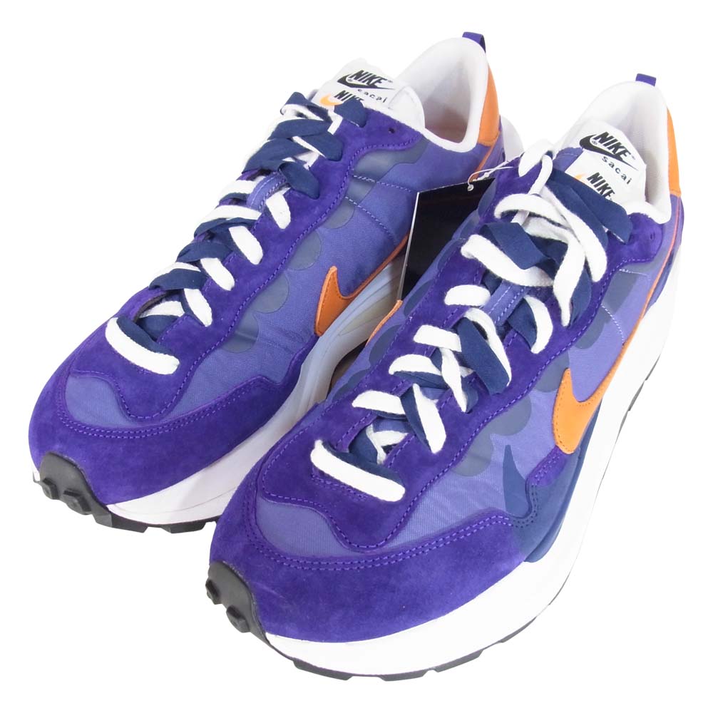 NIKE ナイキ DD1857-500 sacai サカイ vaporwaffle US12 スニーカー パープル系 30cm【極上美品】【中古】