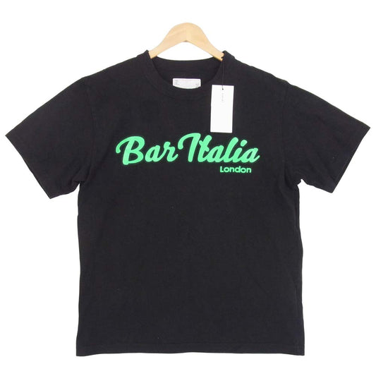 Sacai サカイ 19AW 19-0006S BAR ITALIA 半袖 Tシャツ ハーフスリーブ コットン 日本製 ブラック系 4【中古】