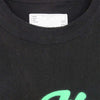 Sacai サカイ 19AW 19-0006S BAR ITALIA 半袖 Tシャツ ハーフスリーブ コットン 日本製 ブラック系 4【中古】