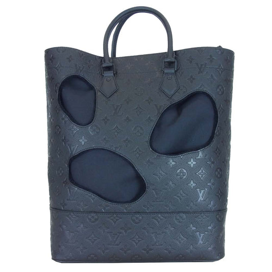 LOUIS VUITTON ルイ・ヴィトン M58661 川久保玲 アンプラント ウィズ ホールズ トート MM  ブラック系【新古品】【未使用】【中古】