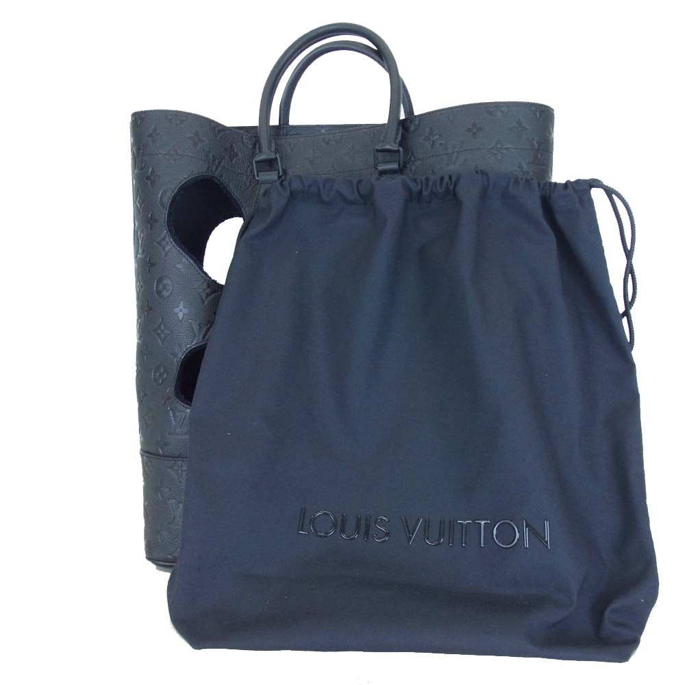 LOUIS VUITTON ルイ・ヴィトン M58661 川久保玲 アンプラント ウィズ ホールズ トート MM  ブラック系【新古品】【未使用】【中古】