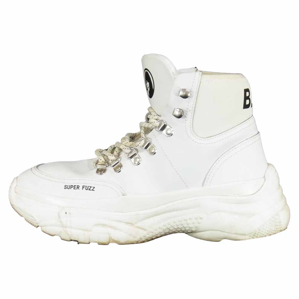HYSTERIC GLAMOUR ヒステリックグラマー PLATFORM BAD GIRL スニーカー ソール ホワイト系 25【中古】