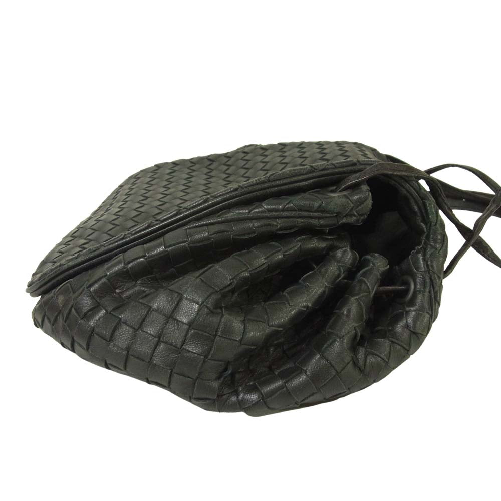 BOTTEGAVENETA ボッテガヴェネタ B01350018L INTRECCIATO イントレチャート ショルダーバッグ ブラック系【中古】