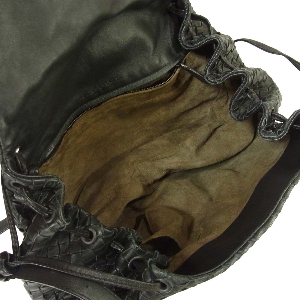 BOTTEGAVENETA ボッテガヴェネタ B01350018L INTRECCIATO イントレチャート ショルダーバッグ ブラック系【中古】