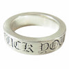 CHROME HEARTS クロムハーツ（原本無） 6ｍｍ スペーサー FUCK YOU リング シルバー系 18【中古】