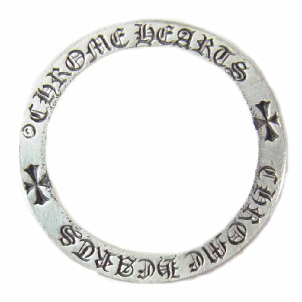 CHROME HEARTS クロムハーツ（原本無） 6ｍｍ スペーサー FUCK YOU リング シルバー系 18【中古】