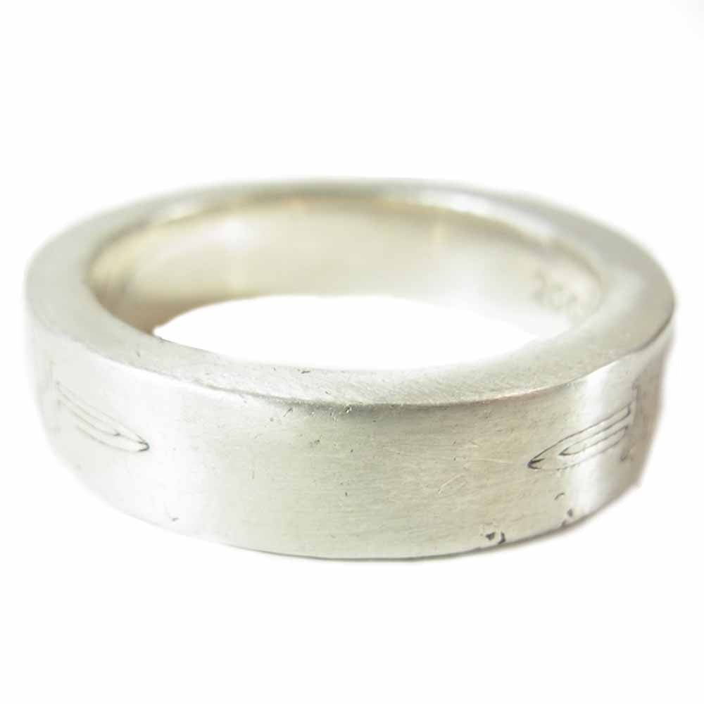 CHROME HEARTS クロムハーツ（原本無） DAGGER SPACER RING ダガー スペーサー リング シルバー系 18【中古】