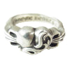 CHROME HEARTS クロムハーツ（原本無） FLRL CRS HET フローラル ハート リング シルバー系 20【中古】