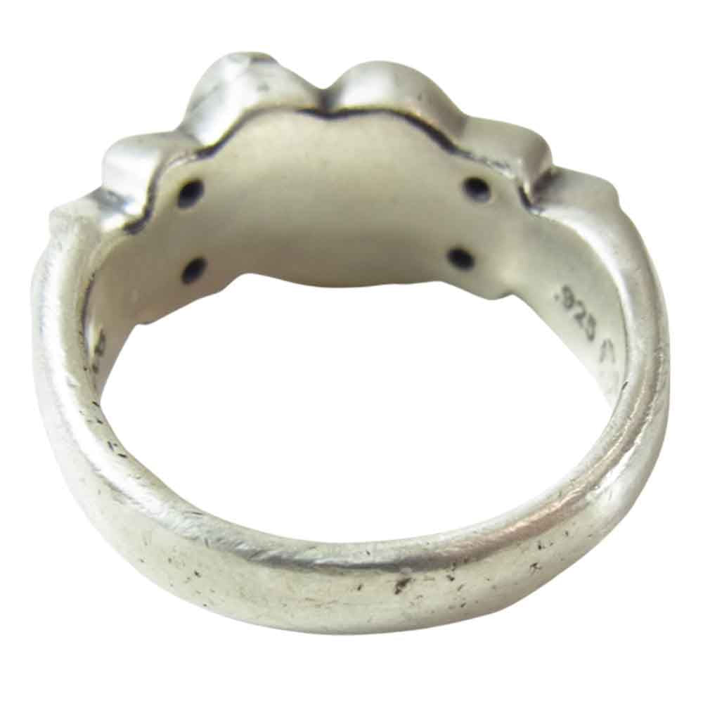 CHROME HEARTS クロムハーツ（原本無） FLRL CRS HET フローラル ハート リング シルバー系 20【中古】