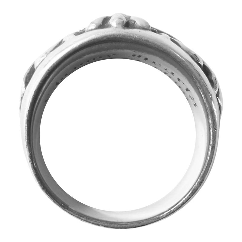 クロムハーツ Chrome Hearts 指輪 フローラルクロスリング 約21号
