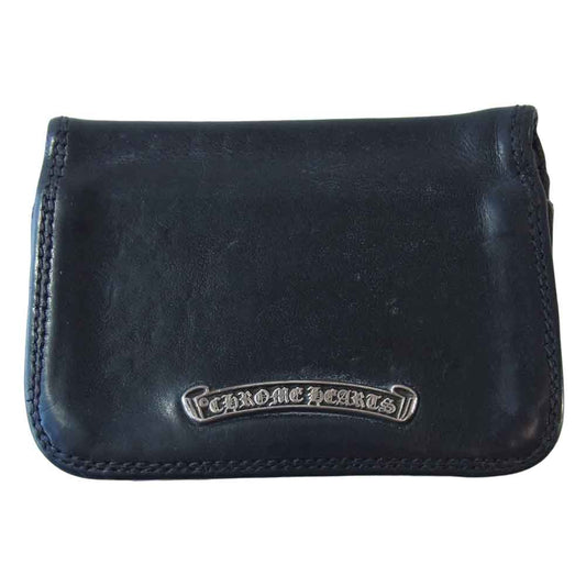 CHROME HEARTS クロムハーツ（原本無） CARD CASE カードケース ブラック系【中古】