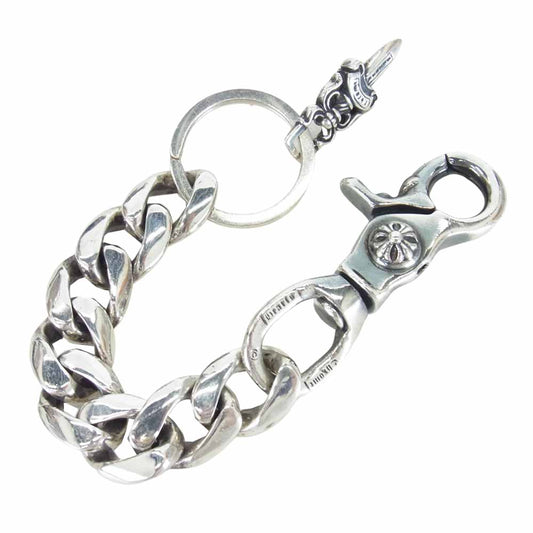 CHROME HEARTS クロムハーツ（原本無） CLP CHN CLASSIC-L クラシック キーチェーン ロング シルバー系【中古】