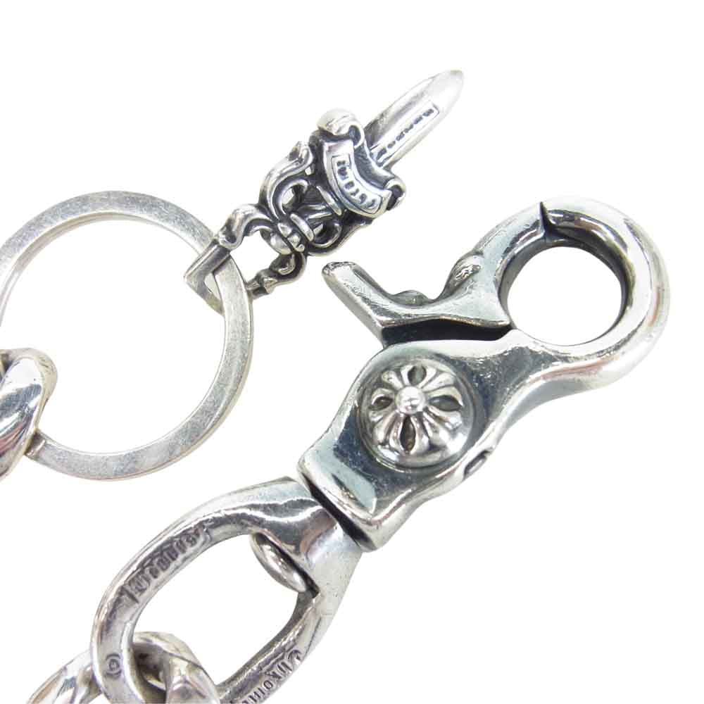 CHROME HEARTS クロムハーツ（原本無） CLP CHN CLASSIC-L クラシック キーチェーン ロング シルバー系【中古】