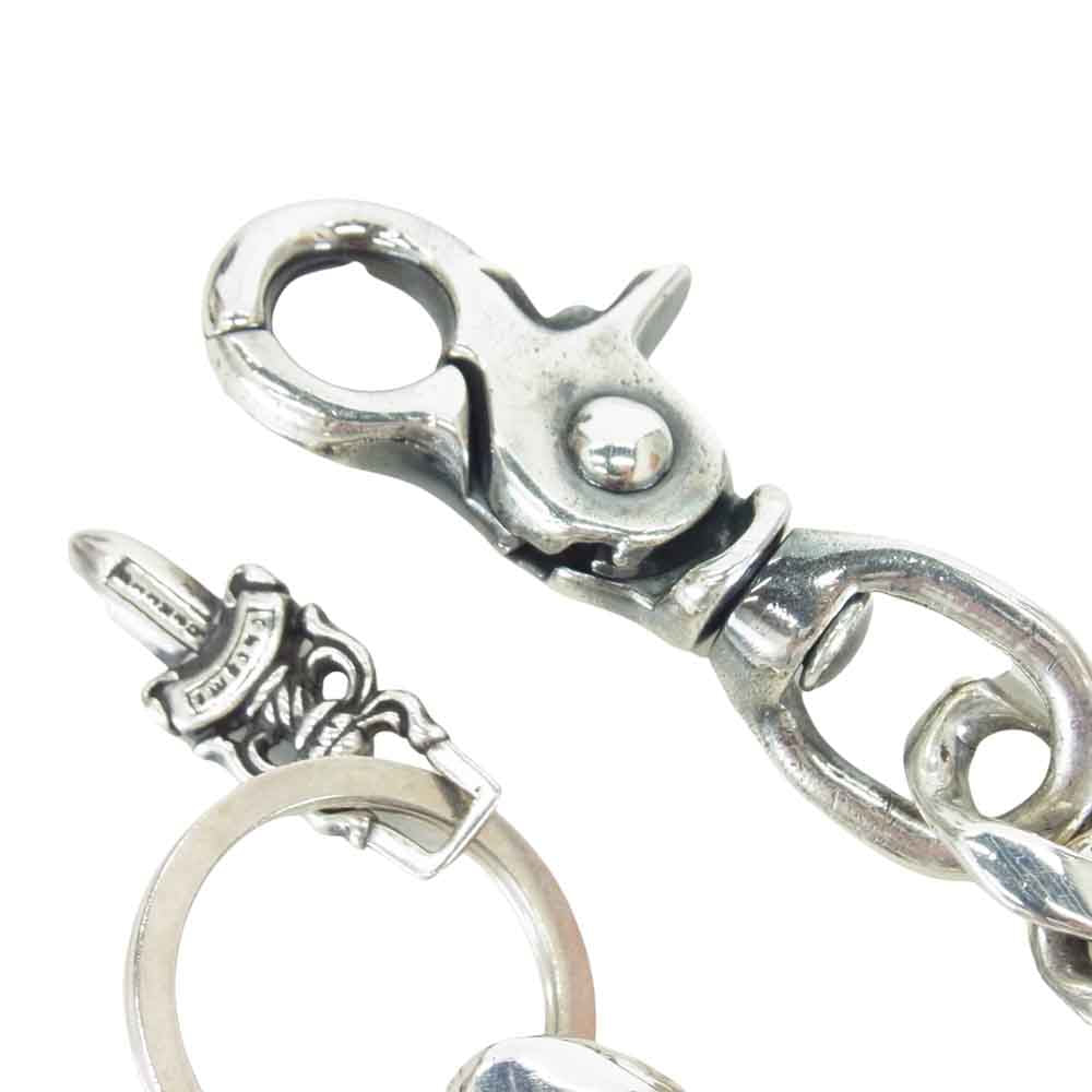 CHROME HEARTS クロムハーツ（原本無） CLP CHN CLASSIC-L クラシック キーチェーン ロング シルバー系【中古】