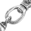 CHROME HEARTS クロムハーツ（原本無） 1クリップ ショート ローラー 6LINK ウォレットチェーン シルバー系【中古】