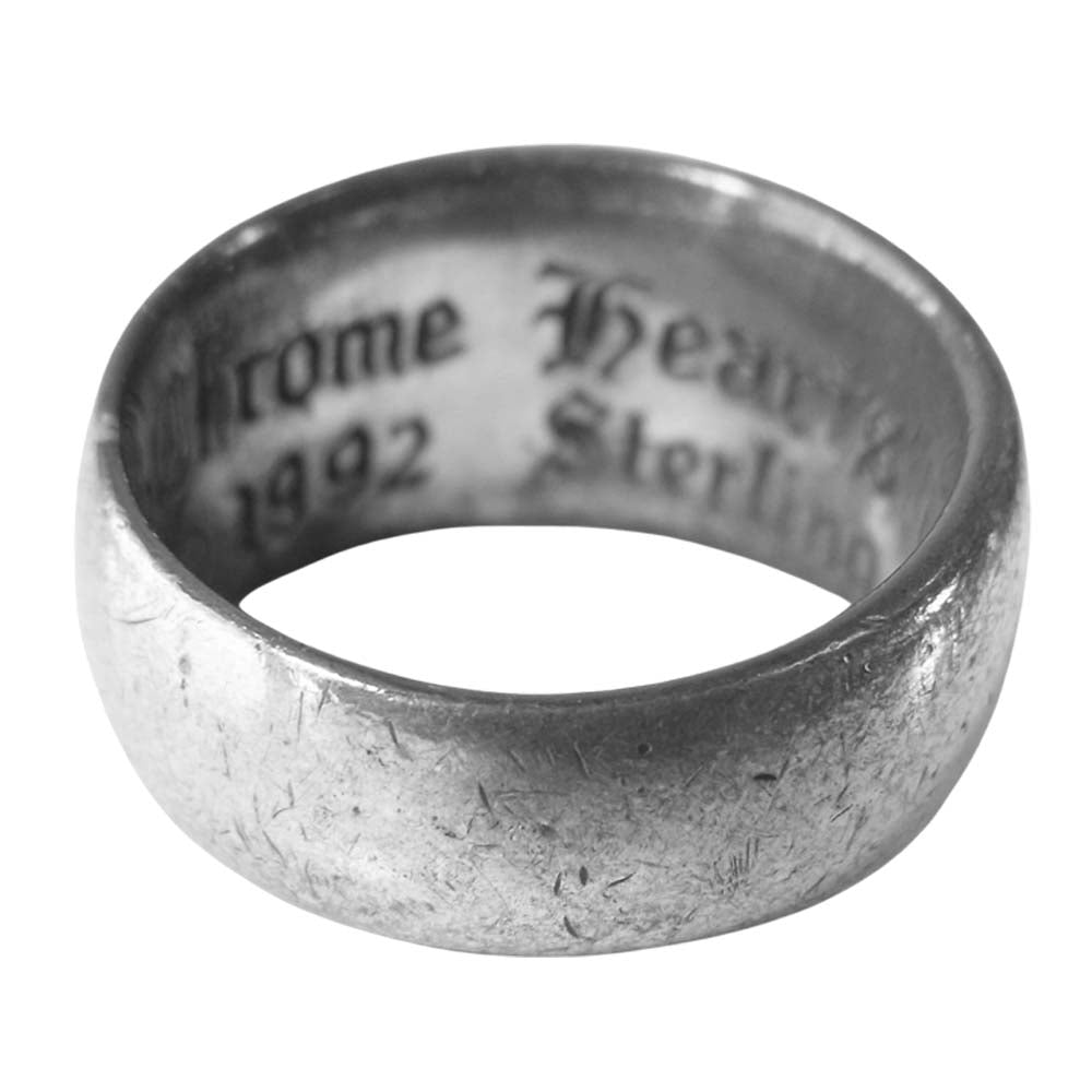 CHROME HEARTS クロムハーツ（原本無） FLRL CRS 1DIA フローラル クロス アフター 1ダイヤ リング シルバー系 23号程度【中古】