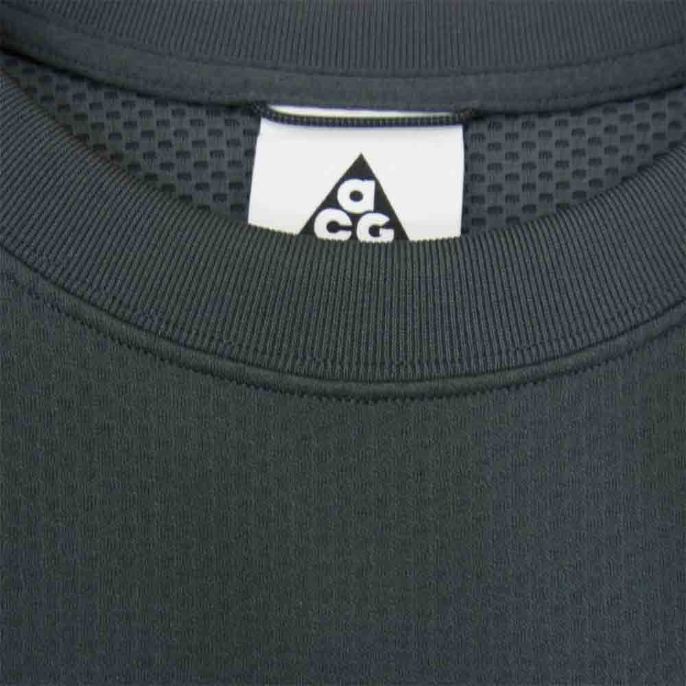 NIKE ナイキ CV1436-060 ACG AS M NRG Mother Hugger SS ドライフィット Tシャツ ダークグレー系 XXL【美品】【中古】