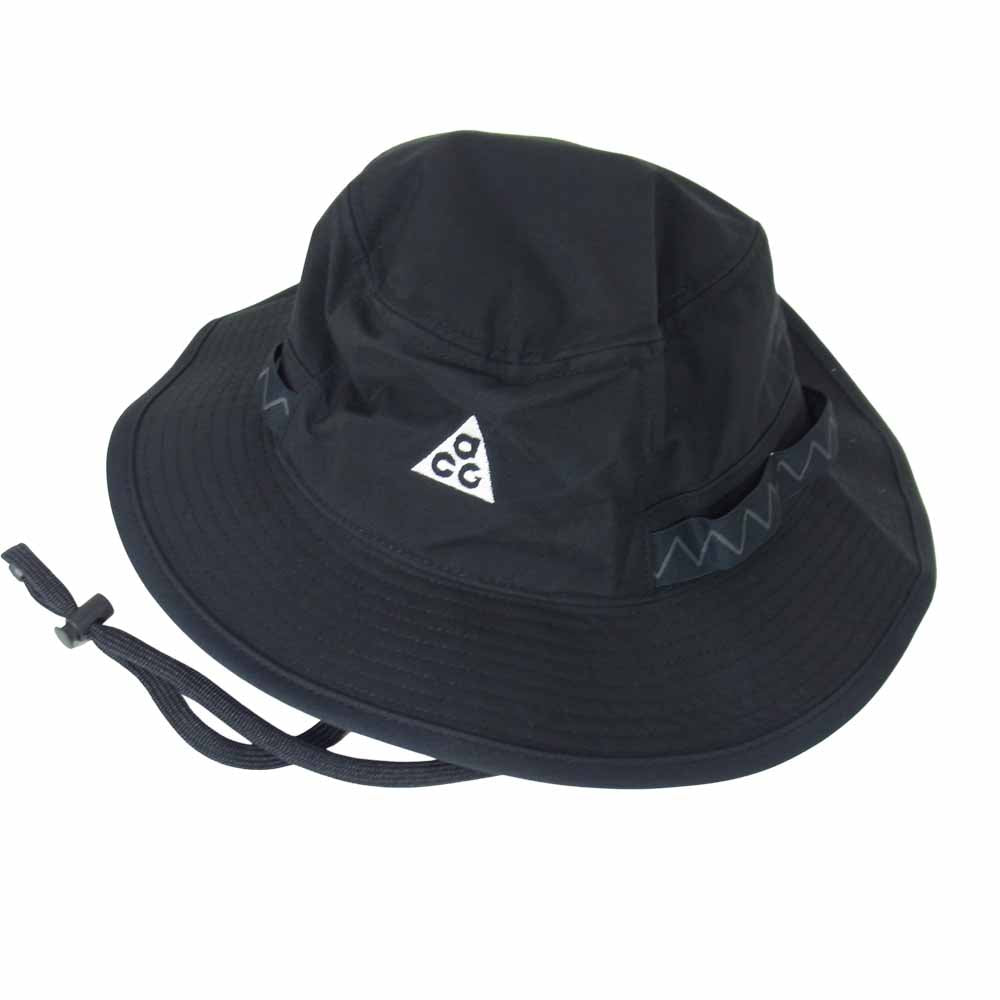 NIKE ACG バケットハット 新品 ナイキ L/XL 黒 ブラック - 帽子