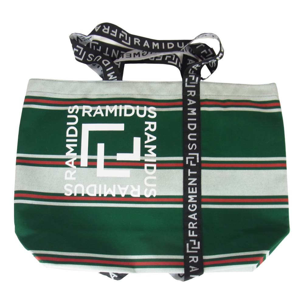 FRAGMENT DESIGN フラグメントデザイン RAMIDUS TOTE BAG トート バッグ L グリーン系【新古品】【未使用】【中古】