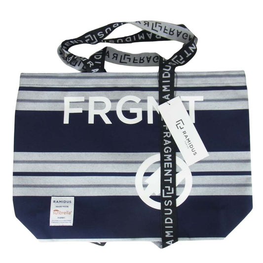 FRAGMENT DESIGN フラグメントデザイン RAMIDUS TOTE BAG トート バッグ L ネイビー系【新古品】【未使用】【中古】