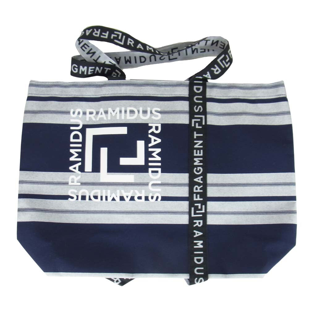 FRAGMENT DESIGN フラグメントデザイン RAMIDUS TOTE BAG トート バッグ L ネイビー系【新古品】【未使用】【中古】