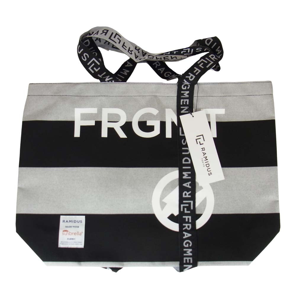 FRAGMENT DESIGN フラグメントデザイン RAMIDUS TOTE BAG トート バッグ L ブラック系【新古品】【未使用】【中古】