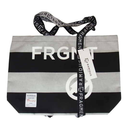 FRAGMENT DESIGN フラグメントデザイン RAMIDUS TOTE BAG トート バッグ L ブラック系【新古品】【未使用】【中古】