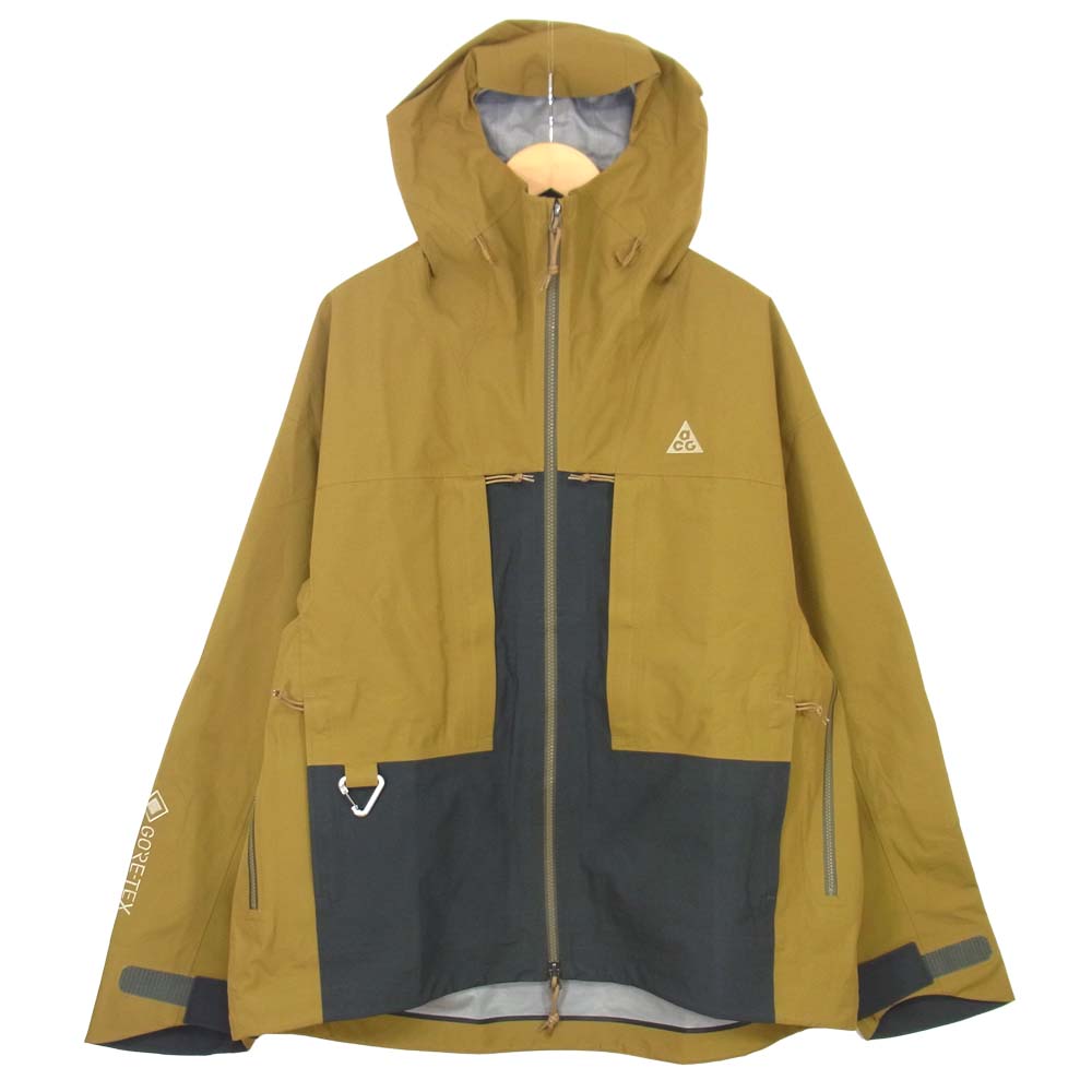 NIKE ナイキ CV0635-216 ACG AS M NRG ACG MISERY RIDGE GORE TEX GOLDEN BEIGE ゴアテックス ジャケット ベージュ系 XXL【美品】【中古】