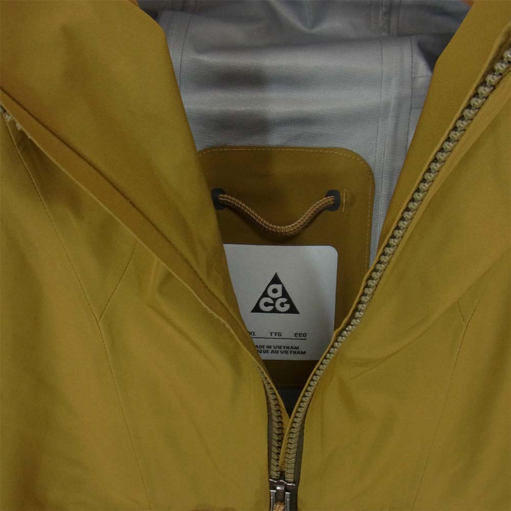 NIKE ナイキ CV0635-216 ACG AS M NRG ACG MISERY RIDGE GORE TEX GOLDEN BEIGE ゴアテックス ジャケット ベージュ系 XXL【美品】【中古】