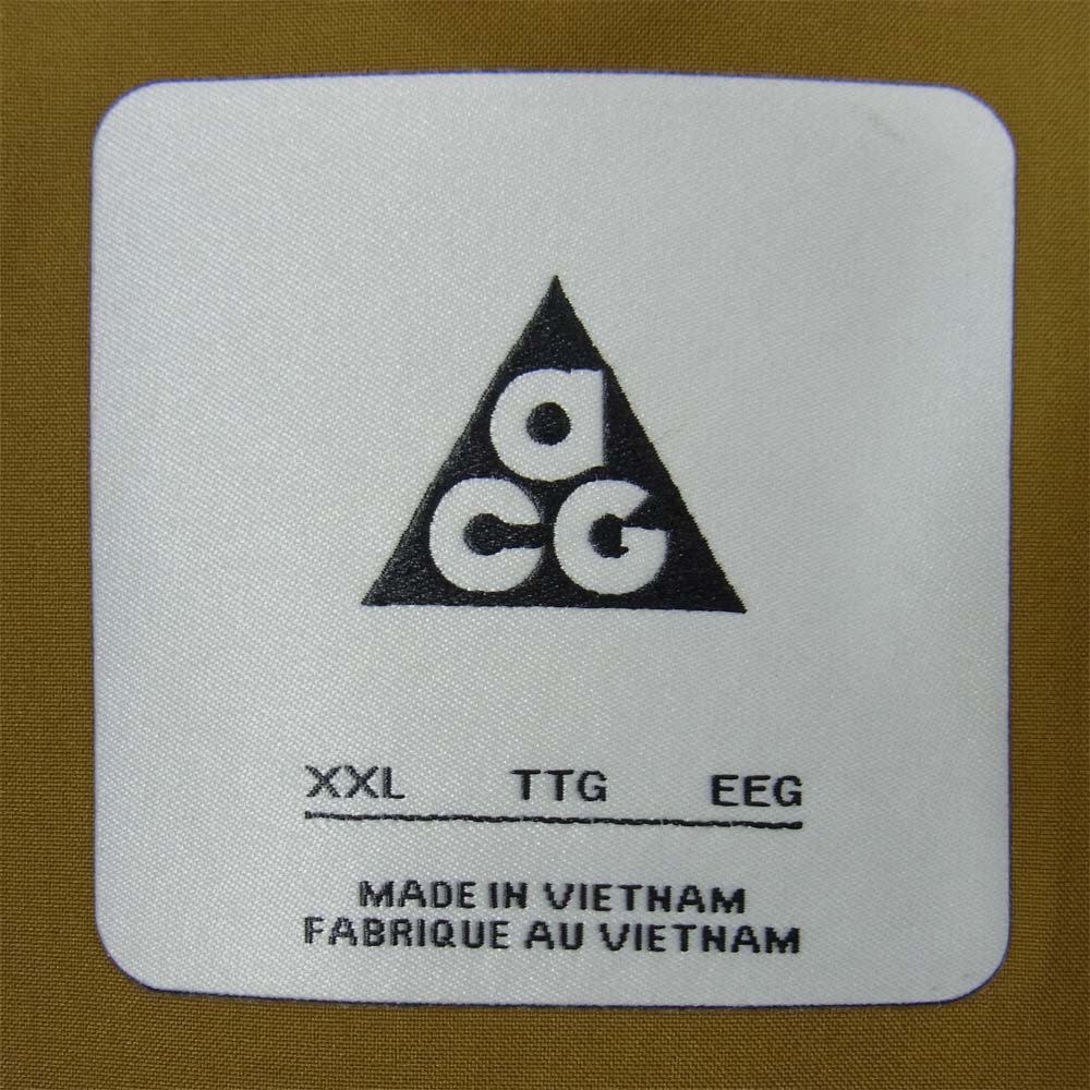 NIKE ナイキ CV0635-216 ACG AS M NRG ACG MISERY RIDGE GORE TEX GOLDEN BEIGE ゴアテックス ジャケット ベージュ系 XXL【美品】【中古】