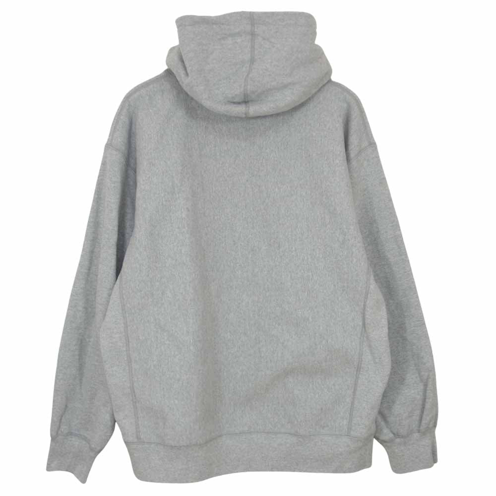 Supreme シュプリーム 20AW Cross Box Logo Hooded Sweatshirt クロス ボックス ロゴ プルオーバー パーカー グレー系 XL【中古】