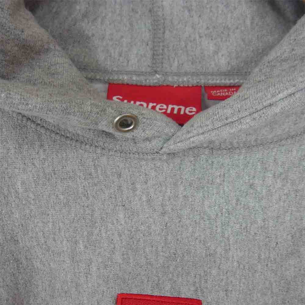 Supreme シュプリーム 20AW Cross Box Logo Hooded Sweatshirt クロス ボックス ロゴ プルオーバー パーカー グレー系 XL【中古】