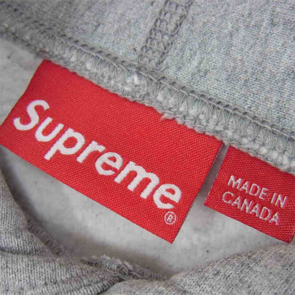 Supreme シュプリーム 20AW Cross Box Logo Hooded Sweatshirt クロス ボックス ロゴ プルオーバー パーカー グレー系 XL【中古】