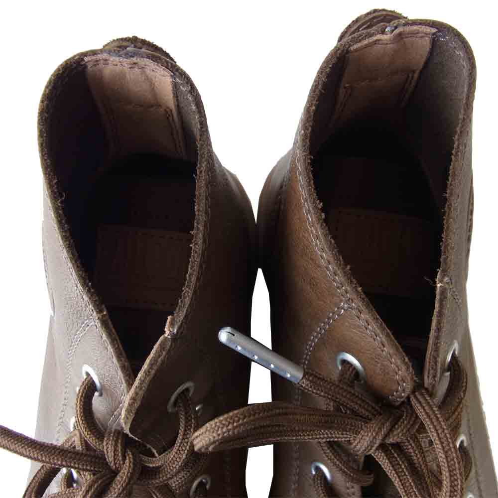 PALLADIUM パラディウム 75750-250-M PAMPA HI LEATHER UL  パンパ ハイ ハイカット スニーカー ブラウン系 UK5.5【極上美品】【中古】