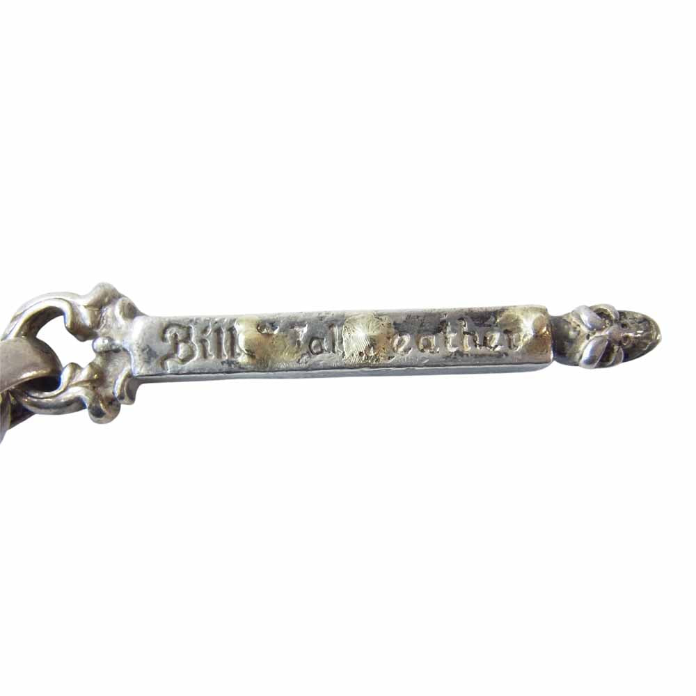 BILL WALL LEATHER ビルウォールレザー 18K オーバーレイ ゴールドサダー デーモンスカル W/マッチスティック トップ シルバー系【中古】