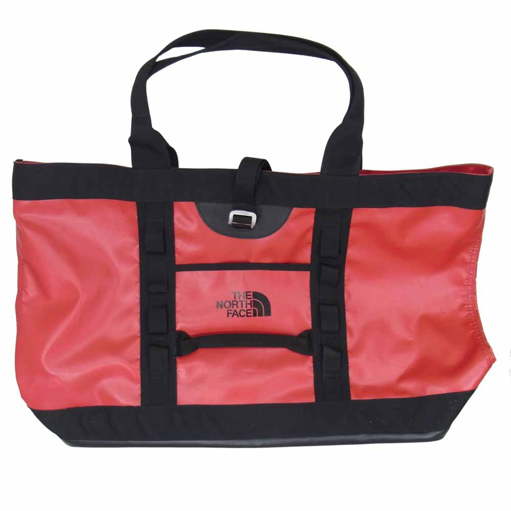 THE NORTH FACE ノースフェイス トート バッグ レッド レッド系【中古】