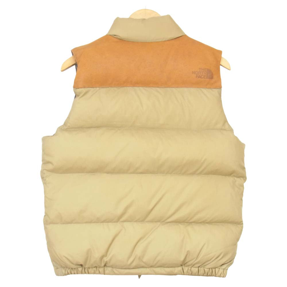 THE NORTH FACE ノースフェイス ND2279N PURPLE LABEL パープル レーベル MOUNTAIN DOWN VEST マウンテン ダウン ベスト ベージュ系 L【中古】