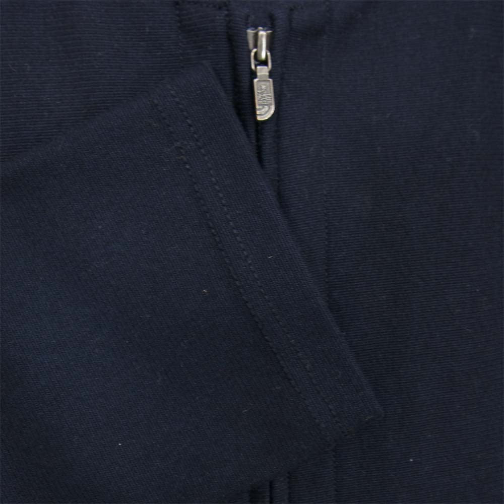 THE NORTH FACE ノースフェイス NT3726N PURPLE LABEL パープル レーベル Raschel Zip Up Cardigan ラッセル ジップアップ カーディガン ネイビー系 L【中古】
